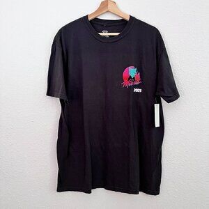 NWT Diamond Supply Co X Miami Gutter Cat Gang NFT Black Crewneck T-Shirt L    